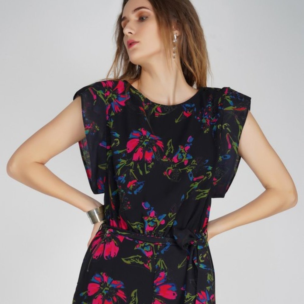 Kenzie Floral Print Jumpsuit